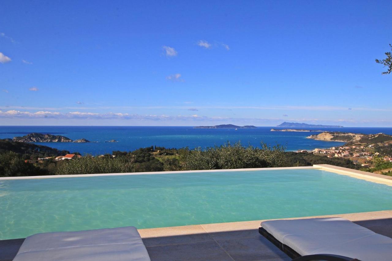 Sunset Sea View Villa 3 Agios Georgios Pagon Extérieur photo