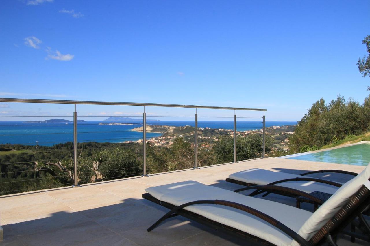 Sunset Sea View Villa 3 Agios Georgios Pagon Extérieur photo